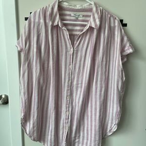 Madewell light spun button up